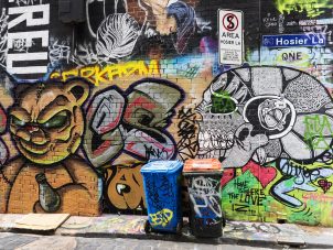 street art melbourne australia podróże