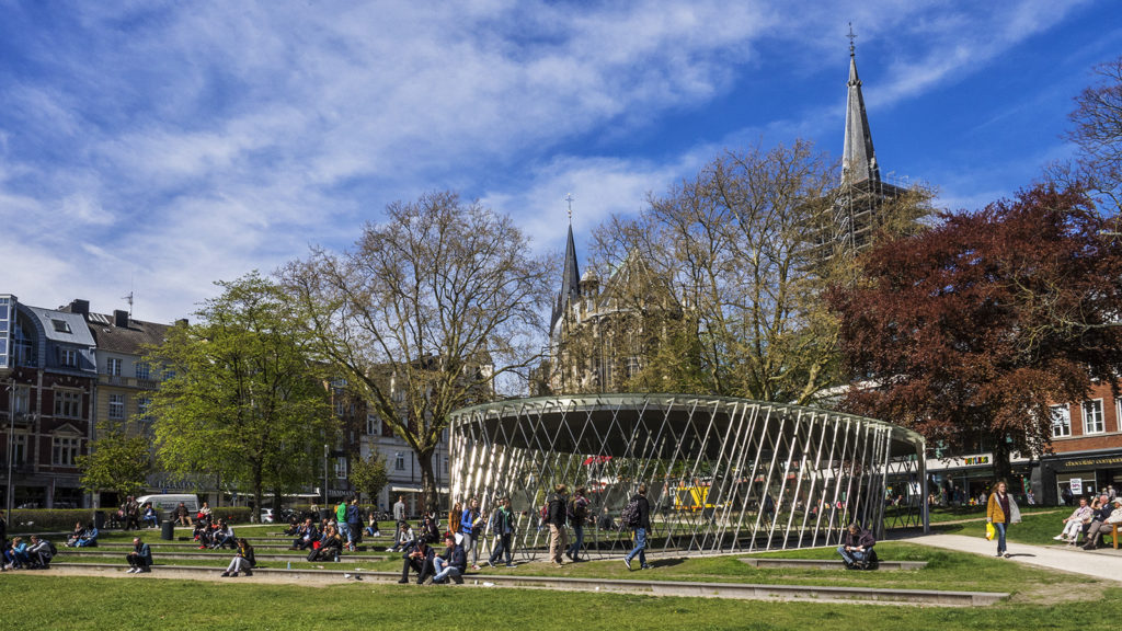 Ekspozycja archeologiczna w Elisengarten