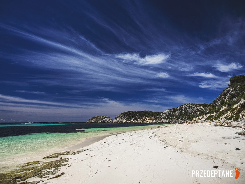 plaża na Rottnest Island